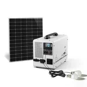 Solar Outdoor Portable Power Supply 220V 300W 500W 1000WH LiFePO4 Battery MPPT Controller UPS Household Emergency Backup