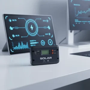 Solar PWM Charge Controller for Off Grid Home Use with Panels Lithium Ion Battery Custom Load Power