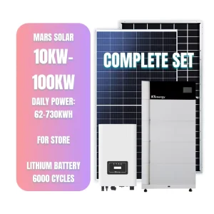 Solar Panel 10000w 20kw Energy System Complete Home off Grid 20kva 30kw off Grid Hybrid Solar Panel System Kit