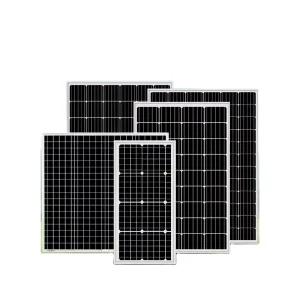 Solar Panel 200w 300w Placas Solares 20 30 40 50 60 70 80 90 100 Watt Solar PV Panel Price From China