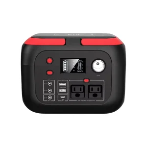 Solar Panel 80000mAh Emergency Mini Portable Power Station 300W Pure Sine Wave MPPT Flashlight Lithium Ion for Home and Outdoor