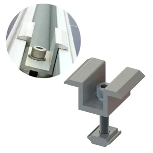 Solar Panel Clamp Solar Accessories Solar Applications Aluminum Solar Rack Mid Clamp for Pv Structure Installation Clamp
