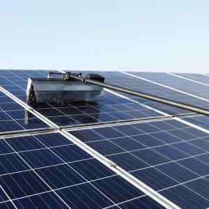 Solar Panel Cleaning Equipment Photovoltaic Cleaning Replaceable Roller Brush with 7.5M Telescopic Pole