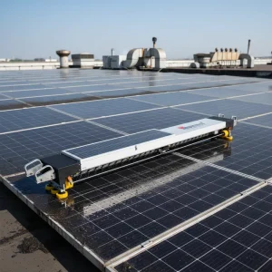 Solar Panel Cleaning Robot 4-6 Hours Working Time Dry Cleaning Modes 24V 20Ah Battery Ambient Temperature -20 to 70