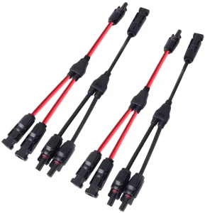 Solar Panel Connector IP67 Waterproof Solar AC Cable Single-core PV Cable Panel Solar Cable Wiring Harness