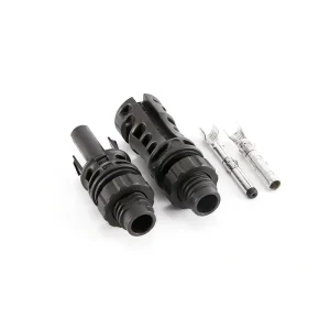 Solar Panel Connector T6 T4 QC4.10 16P ABS Copper Alloy 25A Male Female Power Solar Cable PV4 IP68 Stock