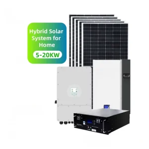 Solar Panel Energy System Hybrid Power Systems 10Kw 20Kw on Off Grid System for Home Use