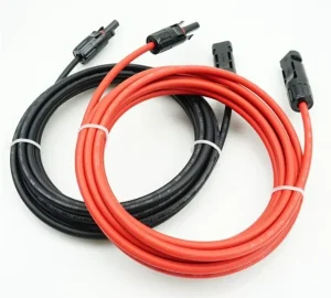 Solar Panel Extension Cable Wire Connector With Connector 4/6mm2 for Solar System
