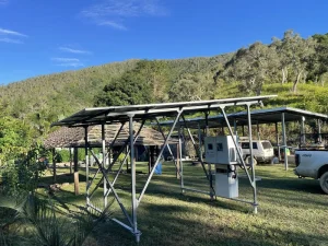 Solar Panel Ground Mounting Structure PV Support Bracket System for Outdoor Farm Solar Power Station