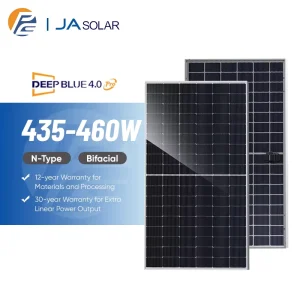 Solar Panel High Efficiency 440W 445W 450W 455W 460W Black Frame Half-Cell N-Type PV Module Bifacial Solar Panels