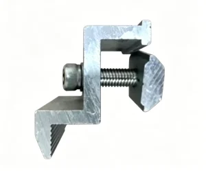 Solar Panel Inter and End Clamp Factory Aluminum AL6005-T5 for Metal Roof Solar Mounting Rail System Accessories