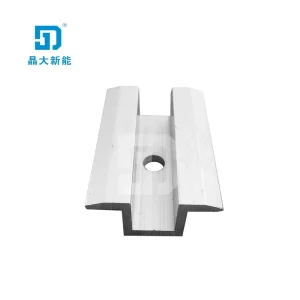 Solar Panel Mid Clamp c Rail Mid Clamp for Solar Panel Photovoltaic Accessories Solar Clamp