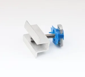 Solar Panel Mid and End Mounting Clamps for C-Rail