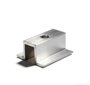 Solar Panel Module Support Bracket Accessories Medium Pressure Block Side Pressure Block Aluminum Alloy