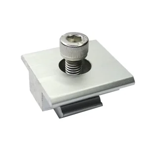 Solar Panel Mounting Accessories Solar Mid Clamp Aluminum Mid Clamp for Solar Panel Mounting