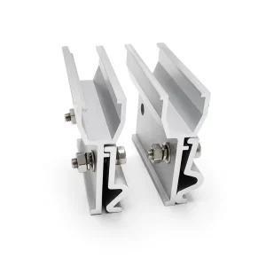 Solar Panel Mounting Kit with Non Penetrating Durable Tin Metal Roof Mount Anodized Aluminium Al6005 T5