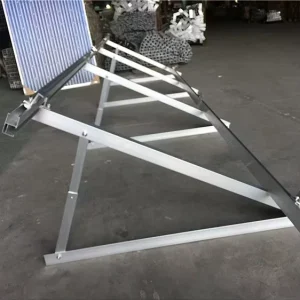 Solar Panel Mounting Structure Flat Roof Solar Mount Adjustable Solar Mounting Bracket for 4 Solar Panels