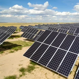 Solar Panel Mounting System Large-Area PV Rack Screw Post Anchor Anodized Surface 60 m/s Wind Load