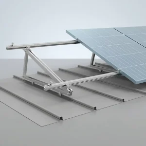Solar Panel Roofs Triangle Support Frame Aluminum Stand Power 1mw Adjustable Mounting System