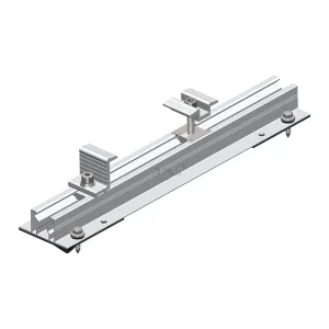 Solar Panel Shot Rails ODM OEM Aluminum Solar Mounting Systems Rails