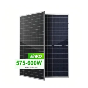Solar Panel Tiger Neo 575W 580W 585W 590W 595W 600W Bifacial Solar Panel China