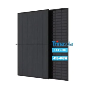 Solar Panels 425W 430W 435W 440W Vertex S+ All Black Bifacial N-Type Dual Glass PV Module for Home Solar System