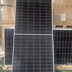 Solar Panels 500W-1000W 700W HJT BIPV HBC N-Type All Black Bifacial High Efficiency on Grid 125-255KW Commercial Use