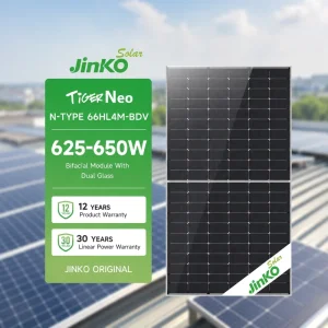 Solar Panels 650W 640W 630W in Stock for Commercial Use Bifacial Solar Panels