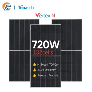 Solar Panels 700W 710W 715W 705W 730W 725W 735W Topcon N Type Half Cell PV Panels Bifacial Solar Panel