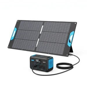 Solar Panels Foldable 110w with USB C Type C DC Ports Suitable for Mobile Phones Portable Power Banks and Mobile Devices