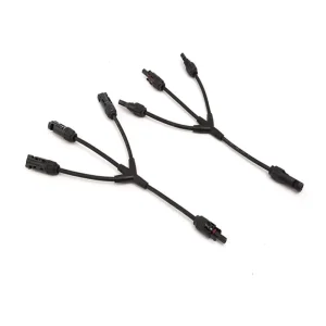 Solar Photovoltaic Connector 3 in 1 Waterproof Connector Solar Panel Cable