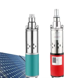 Solar Photovoltaic Water Pump 12v24v48v60v High Lift DC Screw Submersible Pump