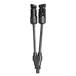 Solar Photovoltaic Y Type Three Way Plug One to Two Adapter IP67 Waterproof Flameproof