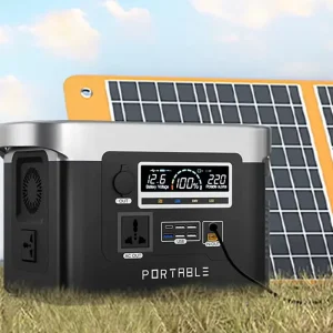 Solar Portable Power Generator 800w 1500w DC and AC Output Power System