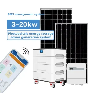 Solar Power Generation System Home On grid Off grid MPPT Lithium Ion UPS Power Supply Inverter All in One Photovoltaic Energy