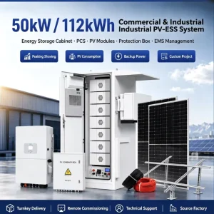 Solar Power Generation System with Energy Storage Inverter Control Unit Grid Connected Photovoltaic Power Generation System