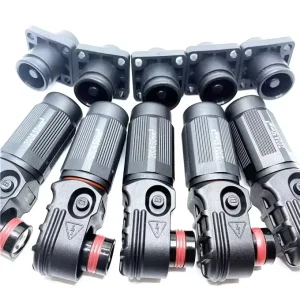 Solar Power Heavy Duty 6mm 120A HV Busbar Lug Socket Plug High Current Power Connectors for Cable