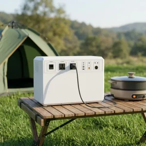 Solar Power Station for Home Camping Portable Power Station 2000W Energy Storage System Solar Generator