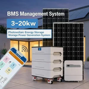 Solar Power System Home On Off Grid UPS Integrated Solar Inverter Battery All in One PV Energy Storage Power Supply System