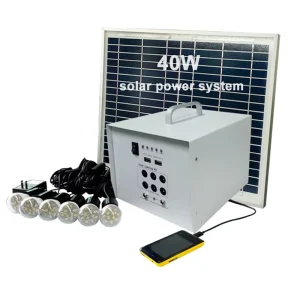 Solar Power Systems for the Home Assemble Products Solar Light Kit 40W