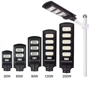 Solar-Powered LED Light-Bead Street Light, 100W-300W, Courtyard Light