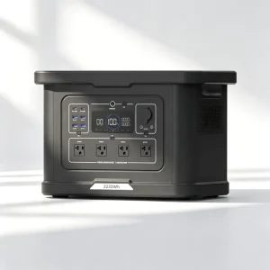 Solar Powered Portable Power Station 2400W Lithium Battery 220V Home Outdoor Energy Storage Power Supply Solar Generator