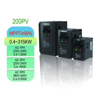 Solar Pump Inverter 7.5kw 15kw Vfd Drive Solar Power Frequency Converter Solar Pump Vfd 3 Phase Converter Variador De Frecuencia