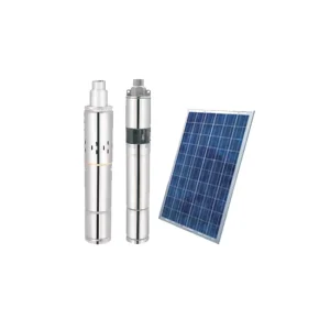 Solar Pump Kit Complete with Panels 200m Head Solar Pump for Deep Well DC Submersible Solar Water Pump System for Irrigation