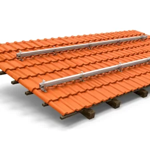 Solar Rail 2400 mm PV Panel Railing Aluminum Rail for Rooftop Solar Panels Kits