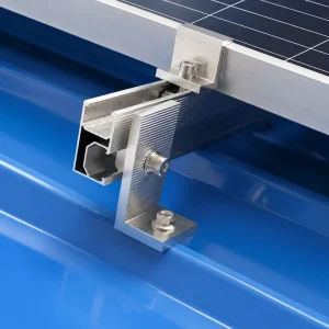 Solar Rail 2400 mm PV Panel Railing Aluminum Rail for Rooftop Solar Panels Kits