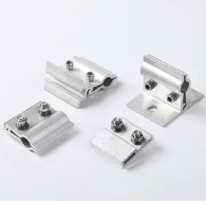 Solar Rail End Clamp Middle Clamp Aluminum Solar Clamp