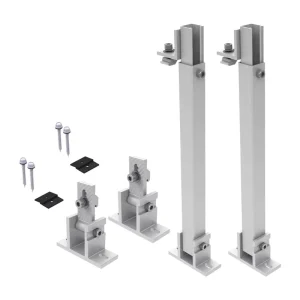 Solar Roof Mounting System Adjustable Ground Mount Racking System