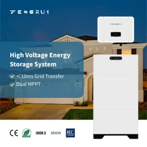 Solar Self consumption High Voltage Three Phase IP65 Inverter with IP65 LFP Battery Pack Designed for Detached Home in Australia