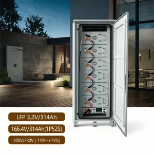 Solar Storage Battery Cabinet 128kW 261kWh Industrial BESS Container AC/DC Integrated